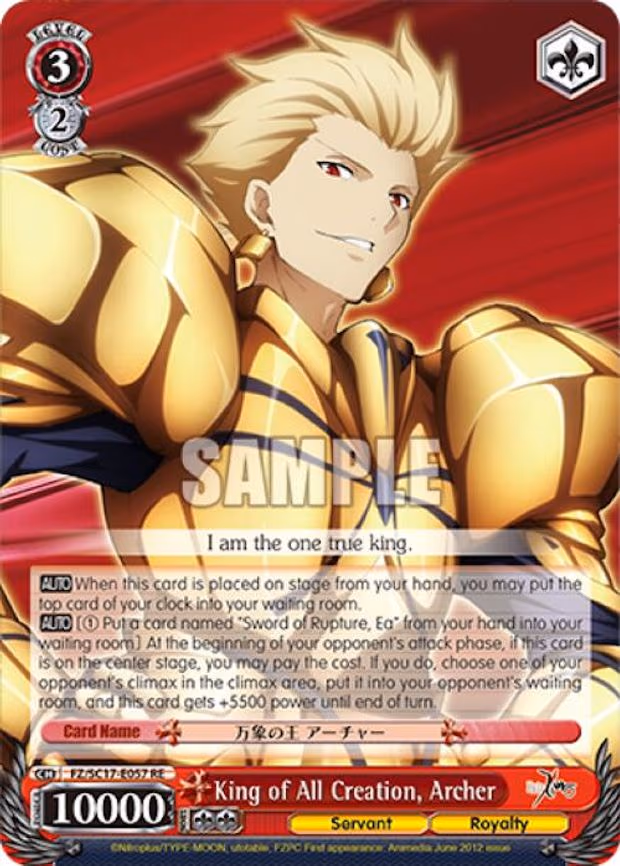 King of All Creation, Archer