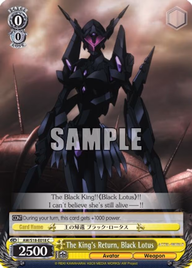 King's Return, Black Lotus