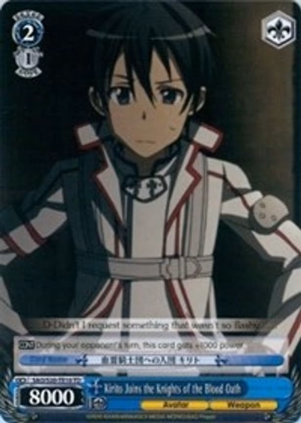 Kirito Joins the Knights of the Blood Oath