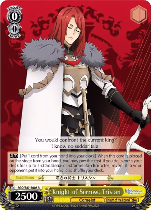 Knight of Sorrow, Tristan