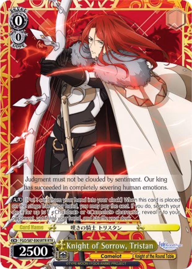 Knight of Sorrow, Tristan
