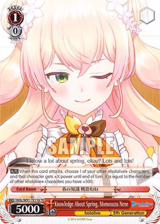 Knowledge About Spring, Momosuzu Nene