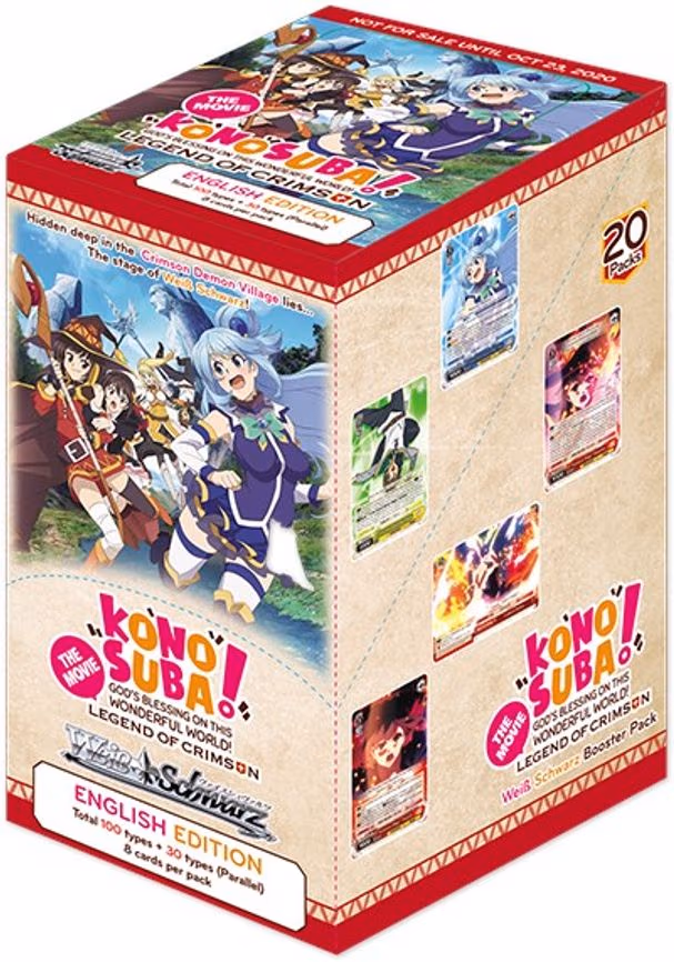 KonoSuba The Movie: Legend of Crimson Booster Box