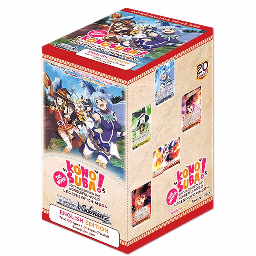 KonoSuba The Movie: Legend of Crimson Booster Box [Second Edition]