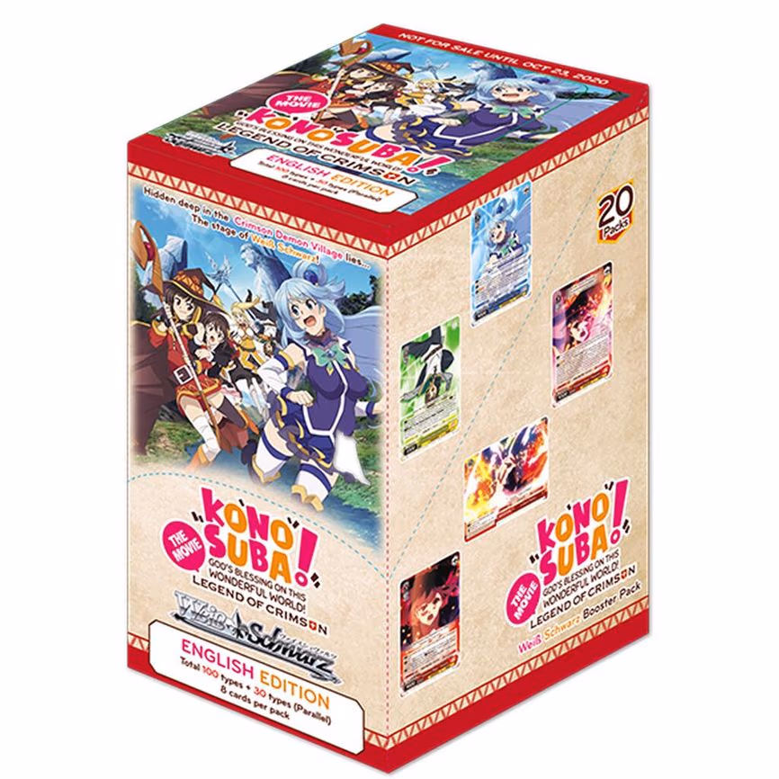 KonoSuba The Movie: Legend of Crimson Booster Box [Second Edition]