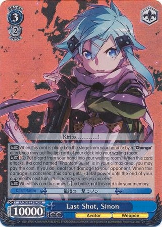 Last Shot, Sinon