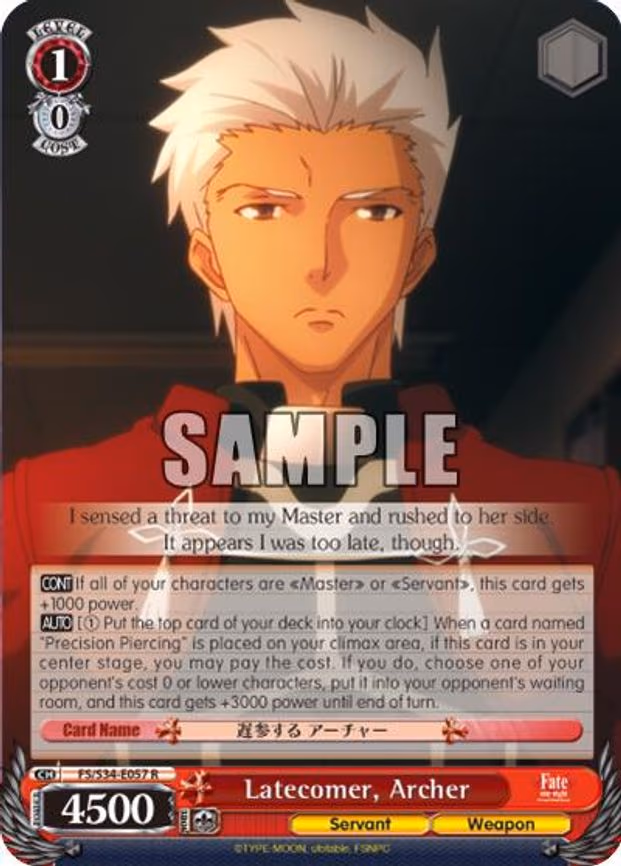 Latecomer, Archer