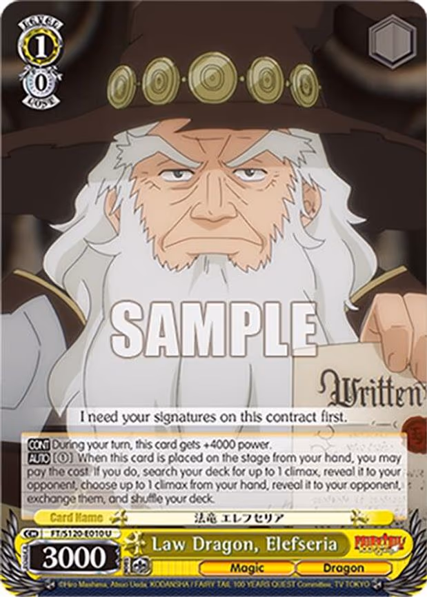 Law Dragon, Elefseria