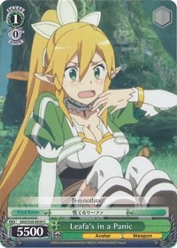Leafa's in a Panic