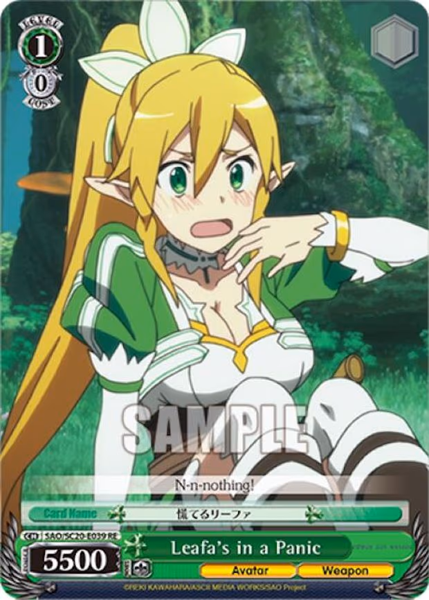 Leafa's in a Panic