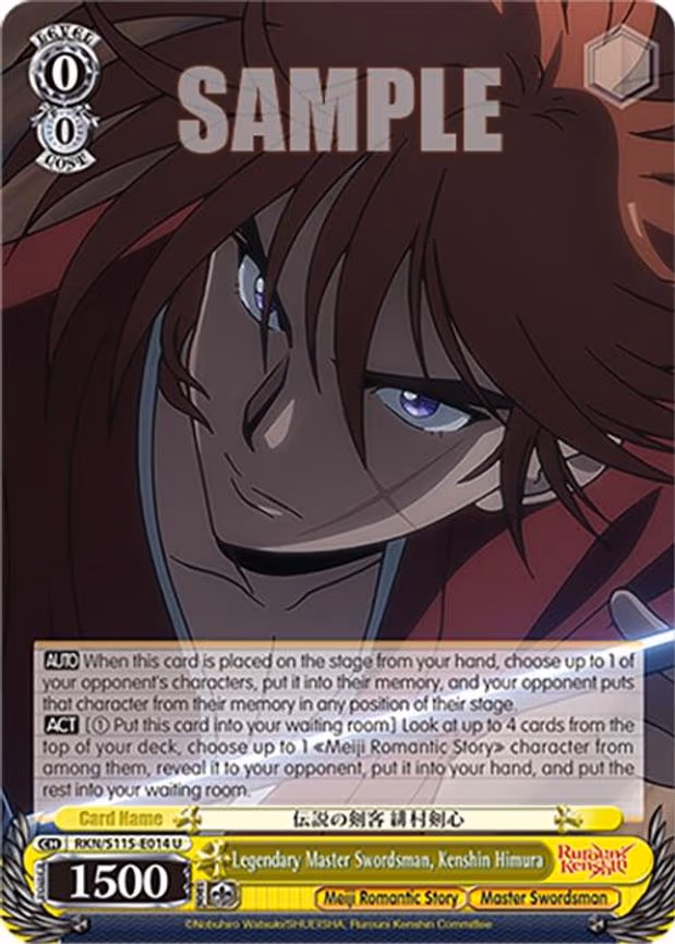 Legendary Master Swordsman, Kenshin Himura