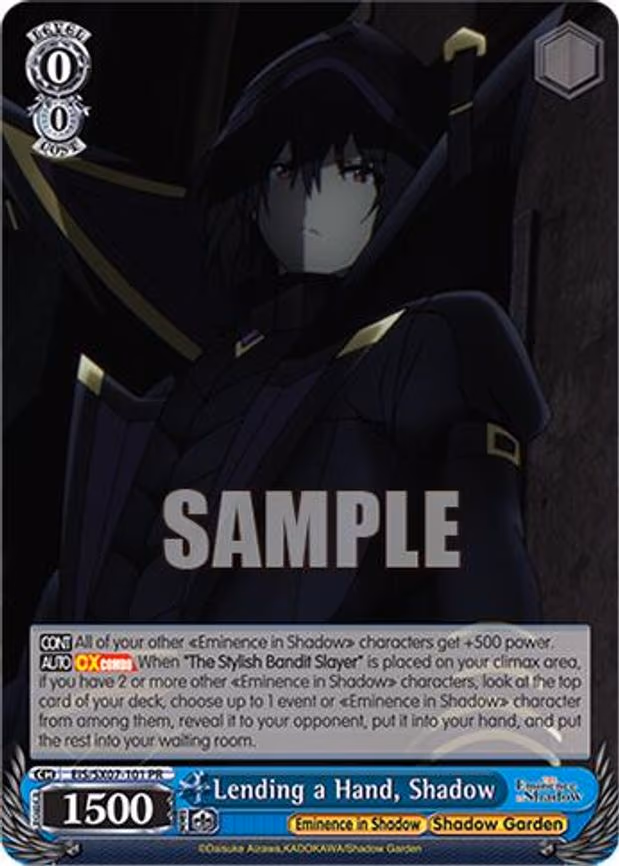 Lending a Hand, Shadow