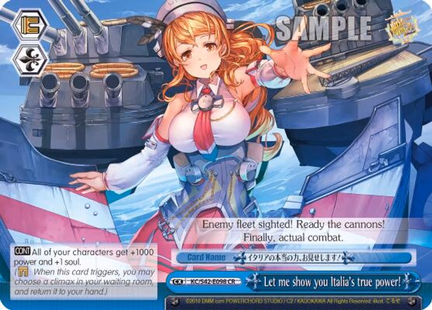 Let me show you Italia's true power!