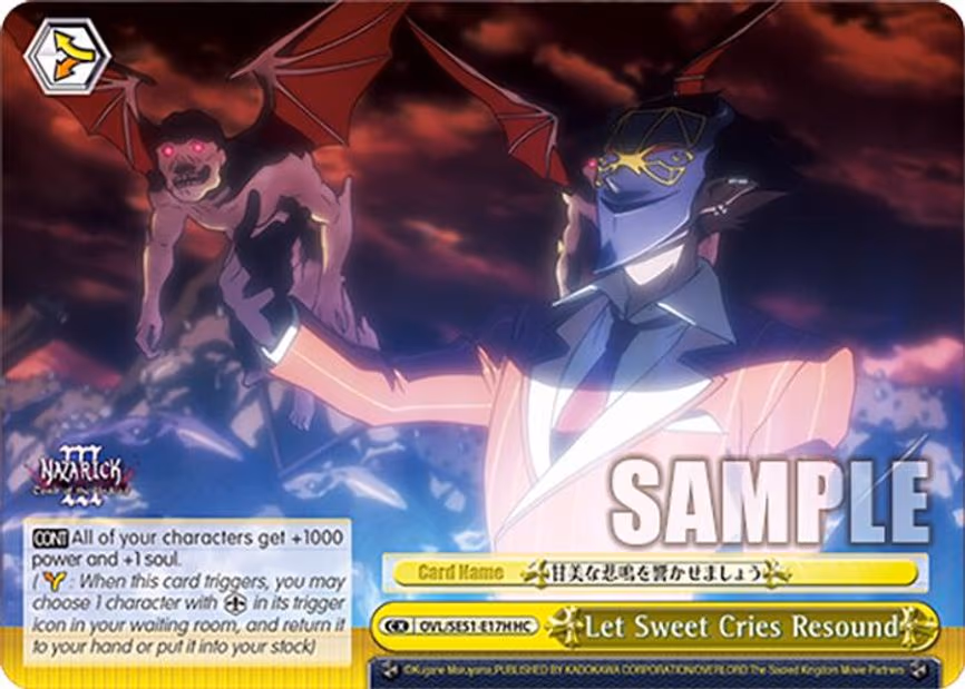 Let Sweet Cries Resound