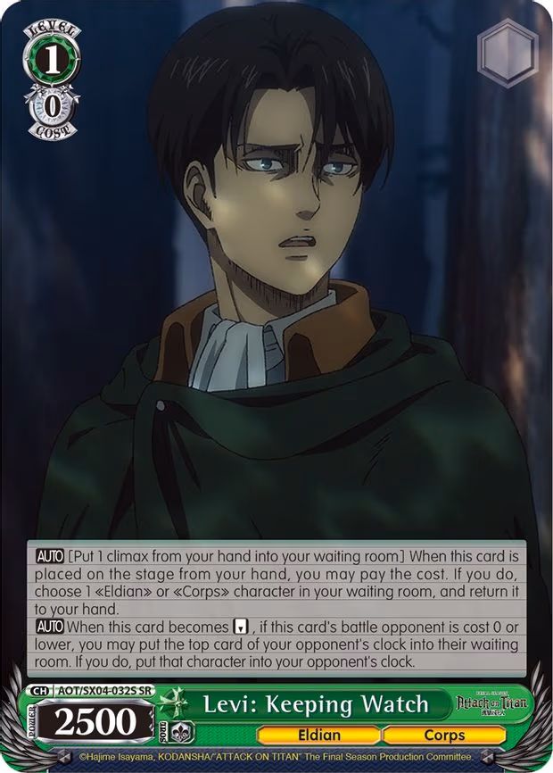 Levi: Keeping Watch