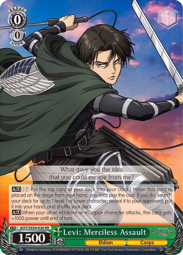Levi: Merciless Assault