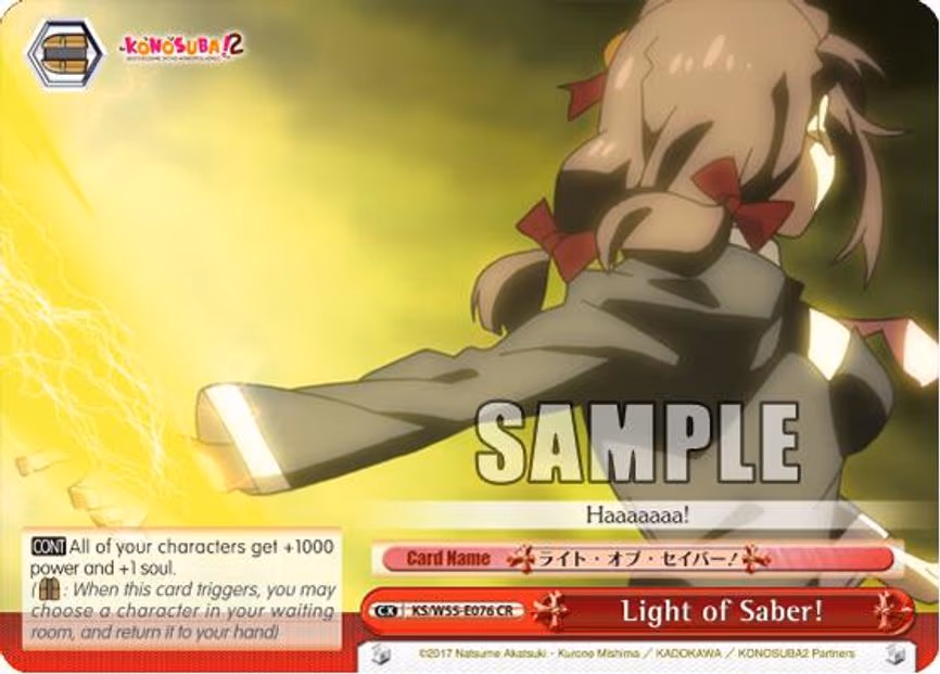 Light of Saber!