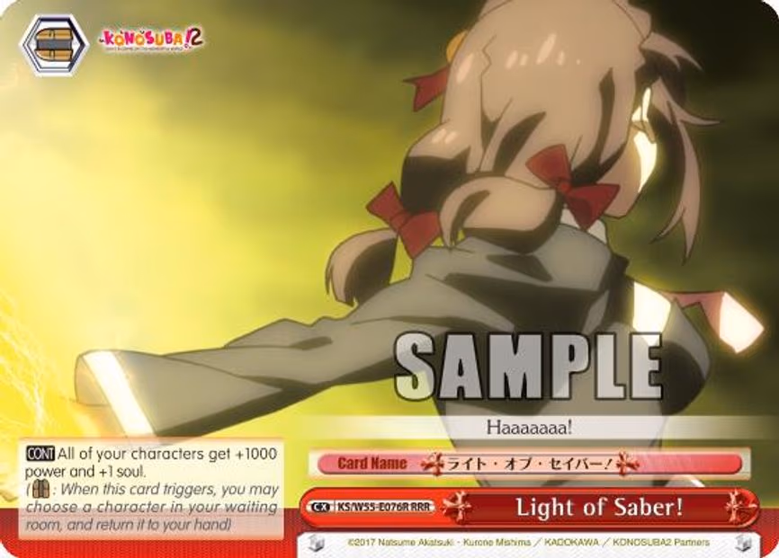 Light of Saber!