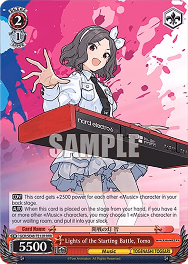 Lights of the Starting Battle, Tomo