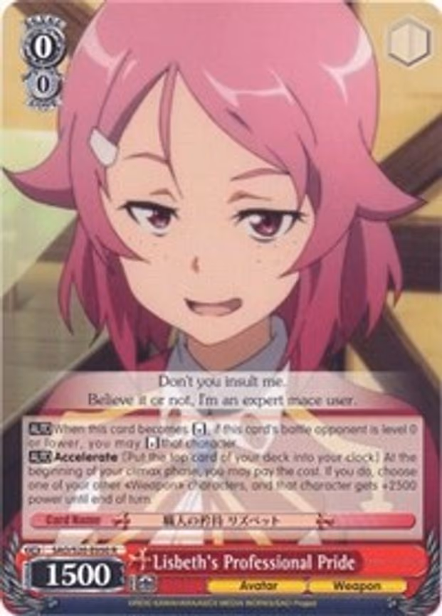 Lisbeth's Professional Pride