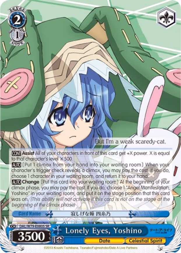 Lonely Eyes, Yoshino