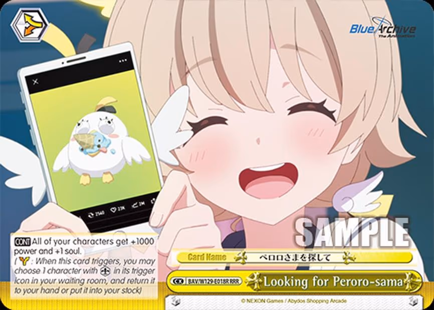 Looking for Peroro-sama - Triple Rare (BAV/W129-E018R)