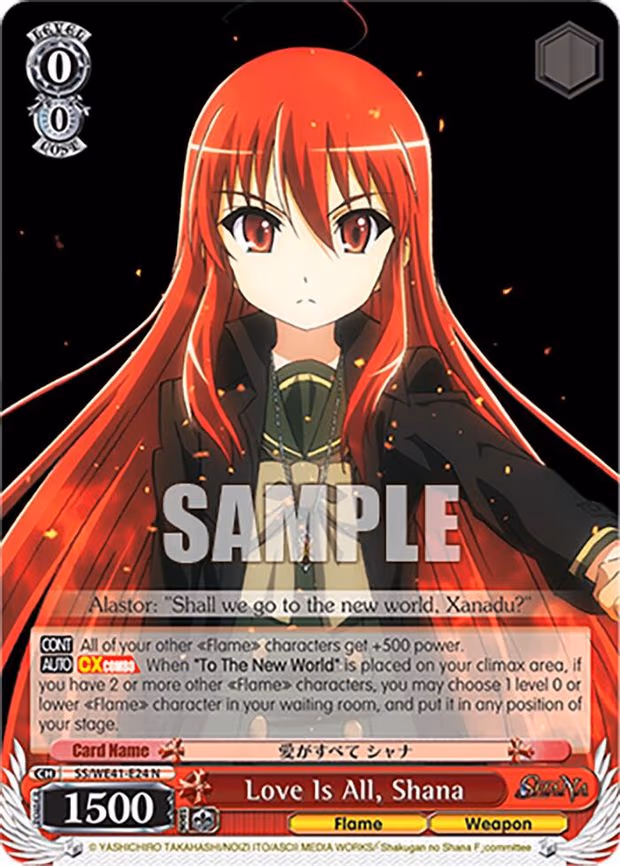 Love Is All, Shana