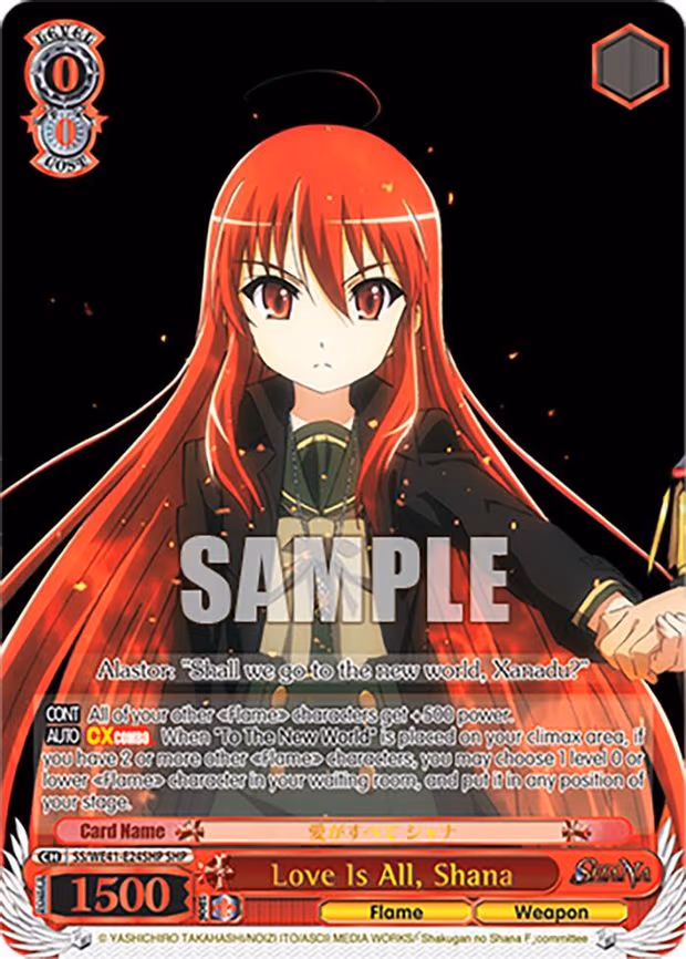 Love Is All, Shana