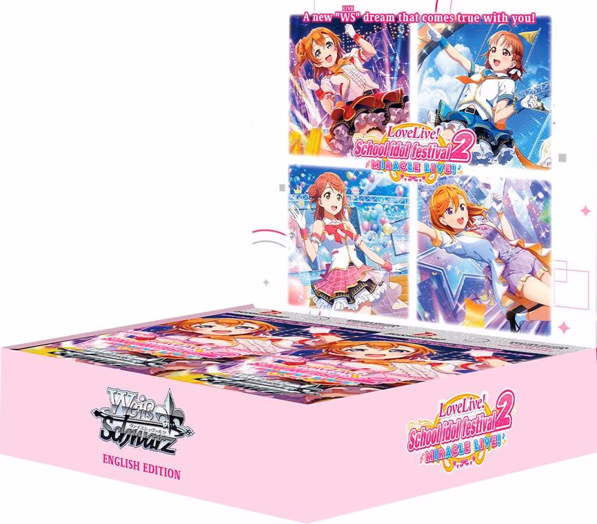 Love Live School idol festival 2 MIRACLE LIVE! Booster Box