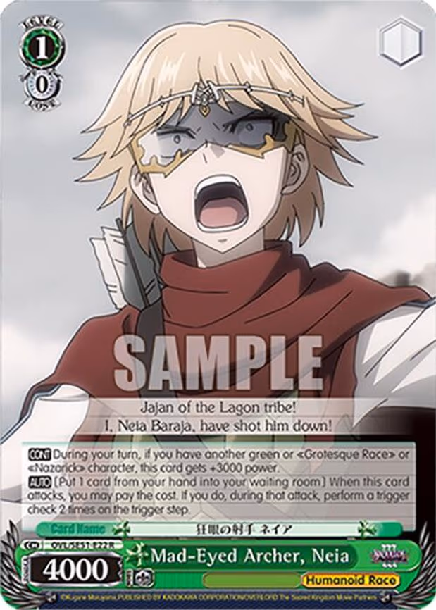 Mad-Eyed Archer, Neia
