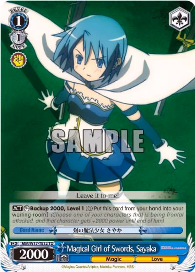 Magical Girl of Swords, Sayaka