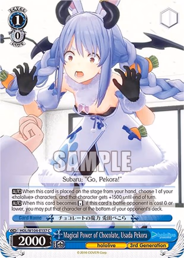 Magical Power of Chocolate, Usada Pekora