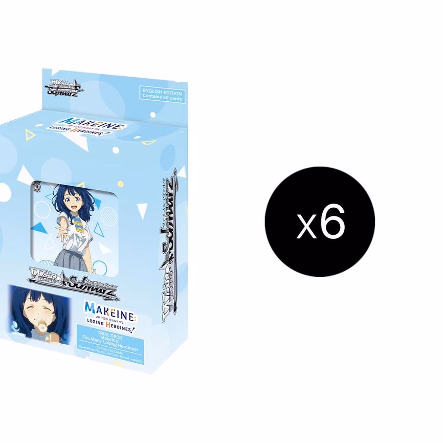 Makeine: Too Many Losing Heroines Trial Deck+ Display
