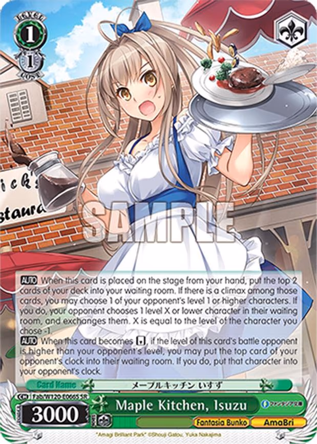 Maple Kitchen, Isuzu