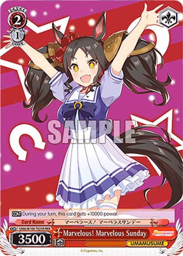Marvelous! Marvelous Sunday - Triple Rare (UMA/W106-TE23R)