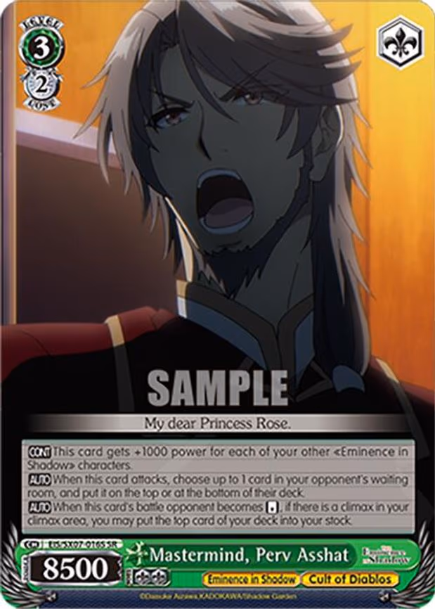 Mastermind, Perv Asshat