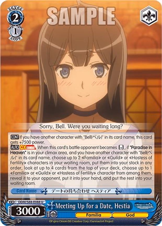 Meeting Up for a Date, Hestia