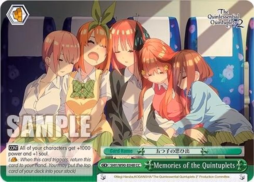 Memories of the Quintuplets