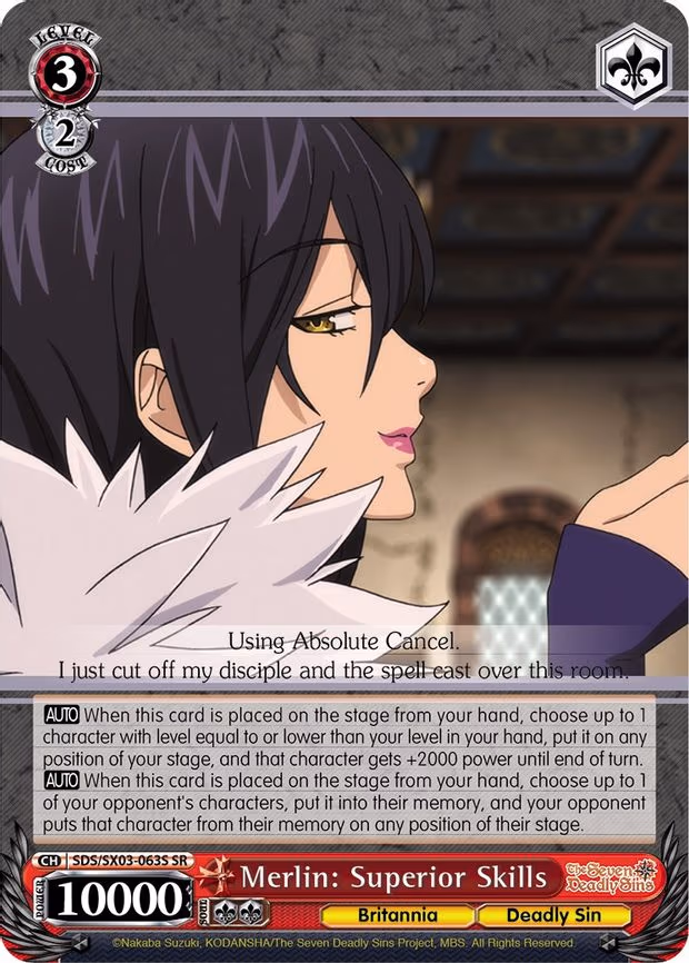 Merlin: Superior Skills