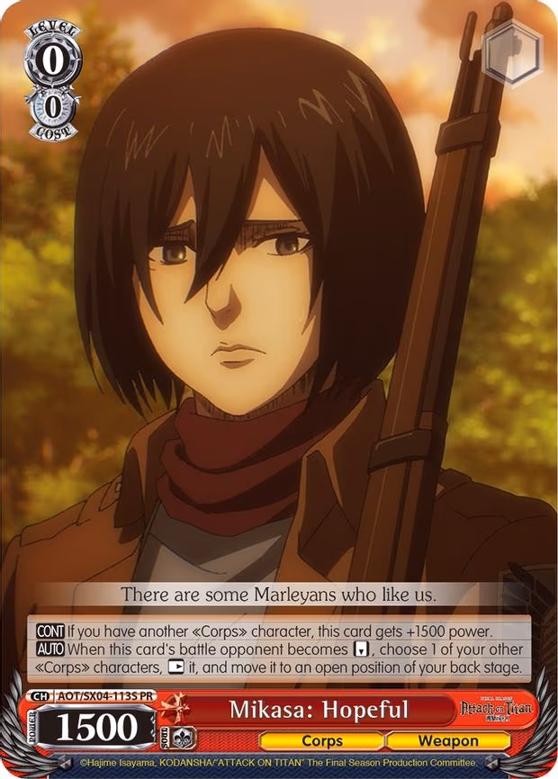 Mikasa: Hopeful