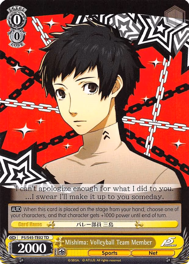 Mishima: Volleyball Team Member