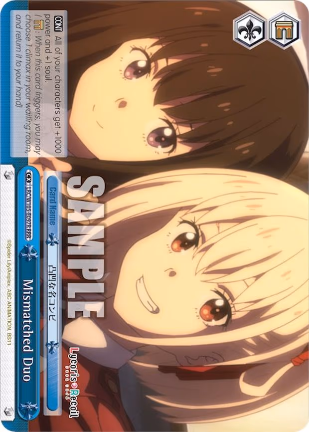 Mismatched Duo - Triple Rare (LRC/W105-E097R RRR)
