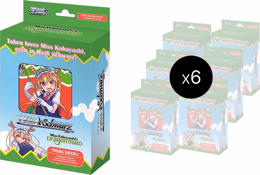 Miss Kobayashi's Dragon Maid Trial Deck+ Display