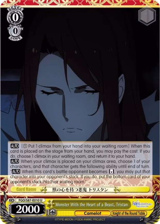 Monster With the Heart of a Beast, Tristan