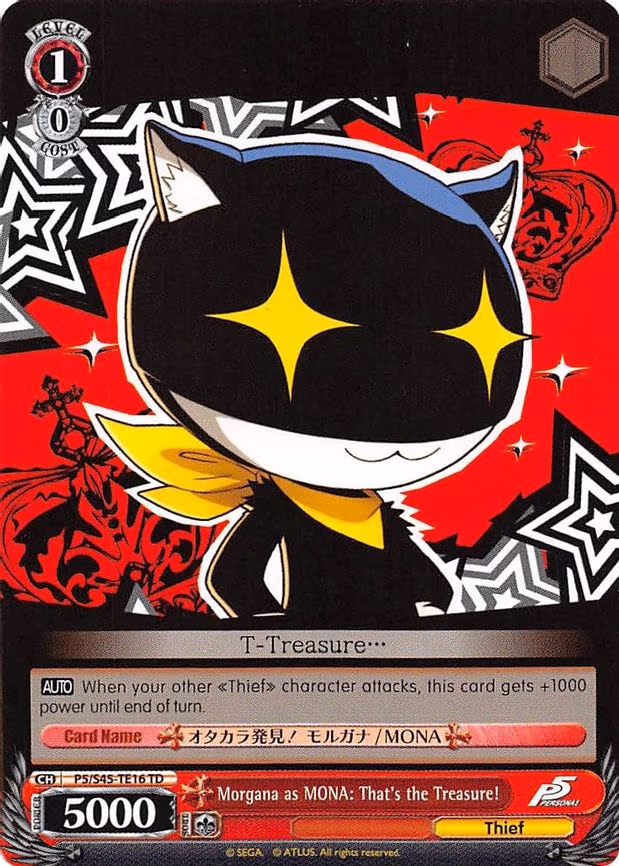 Morgana as MONA: That's the Treasure!