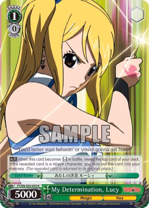 My Determination, Lucy