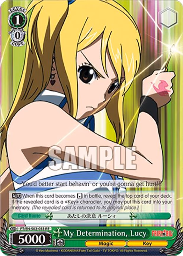 My Determination, Lucy