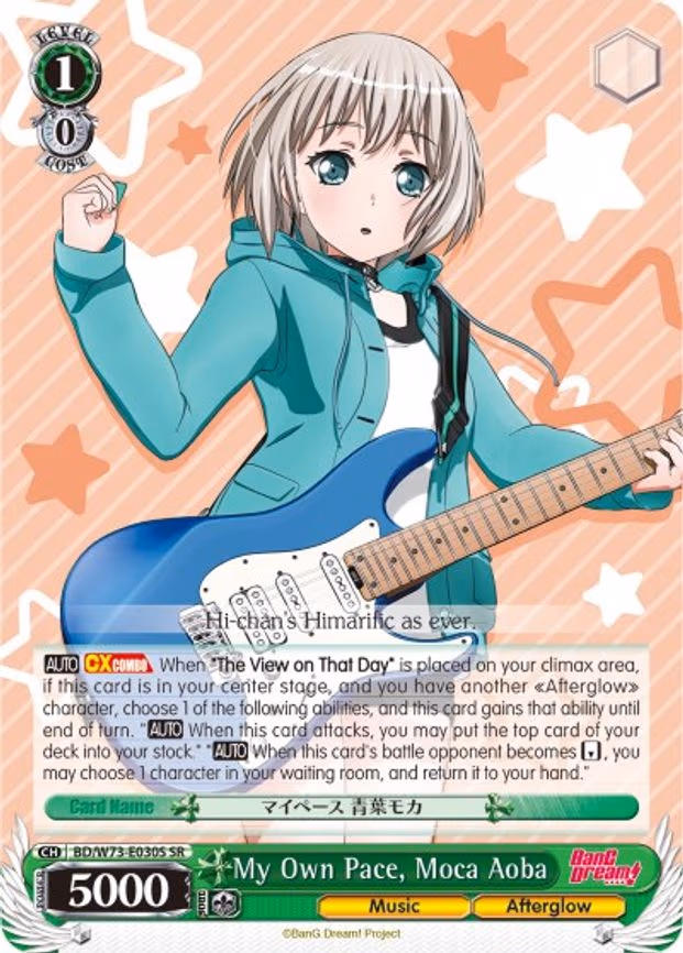My Own Pace, Moca Aoba