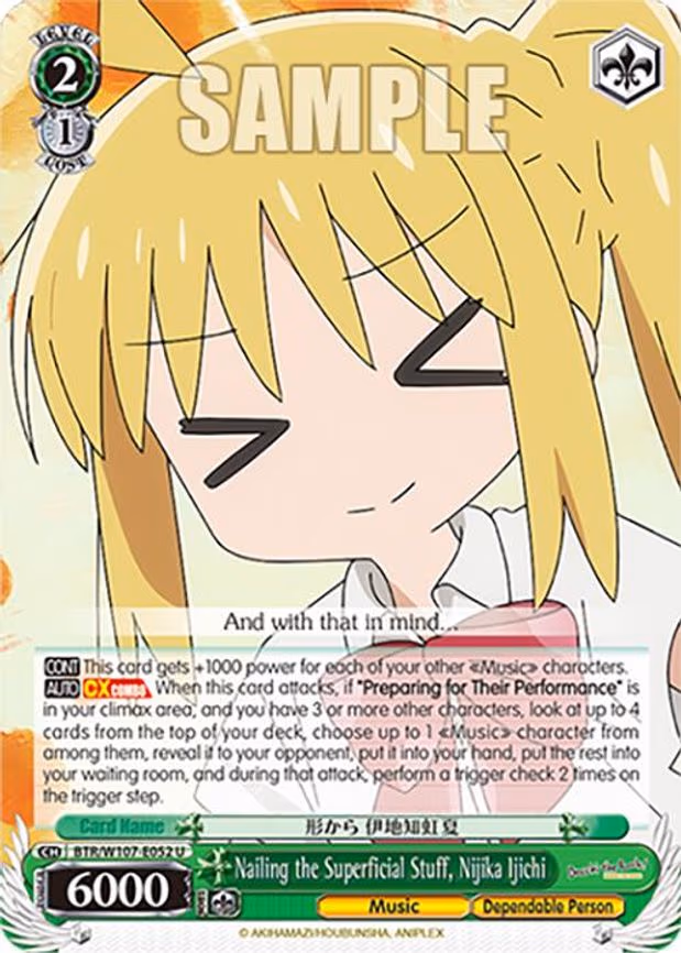Nailing the Superficial Stuff, Nijika Ijichi