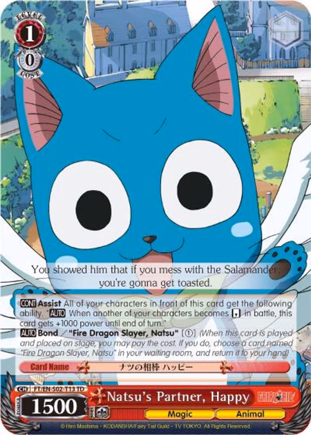Natsu's Partner, Happy